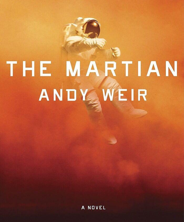 The Martian By Andy Weir book cover 