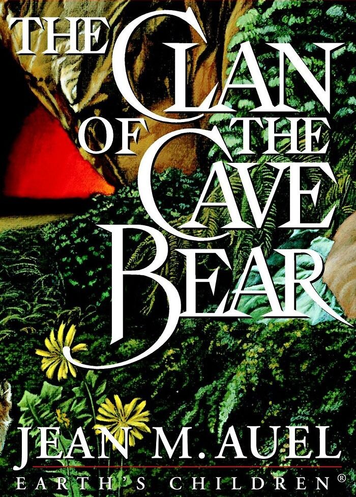 The Clan Of The Cave Bear By Jean M. Auel book cover 