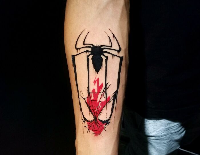 New Spiderman Tattoo!
