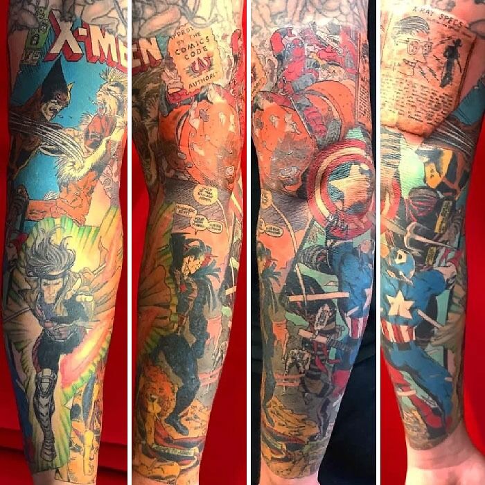 My Comic Book Sleeve, Artist @benhawaii