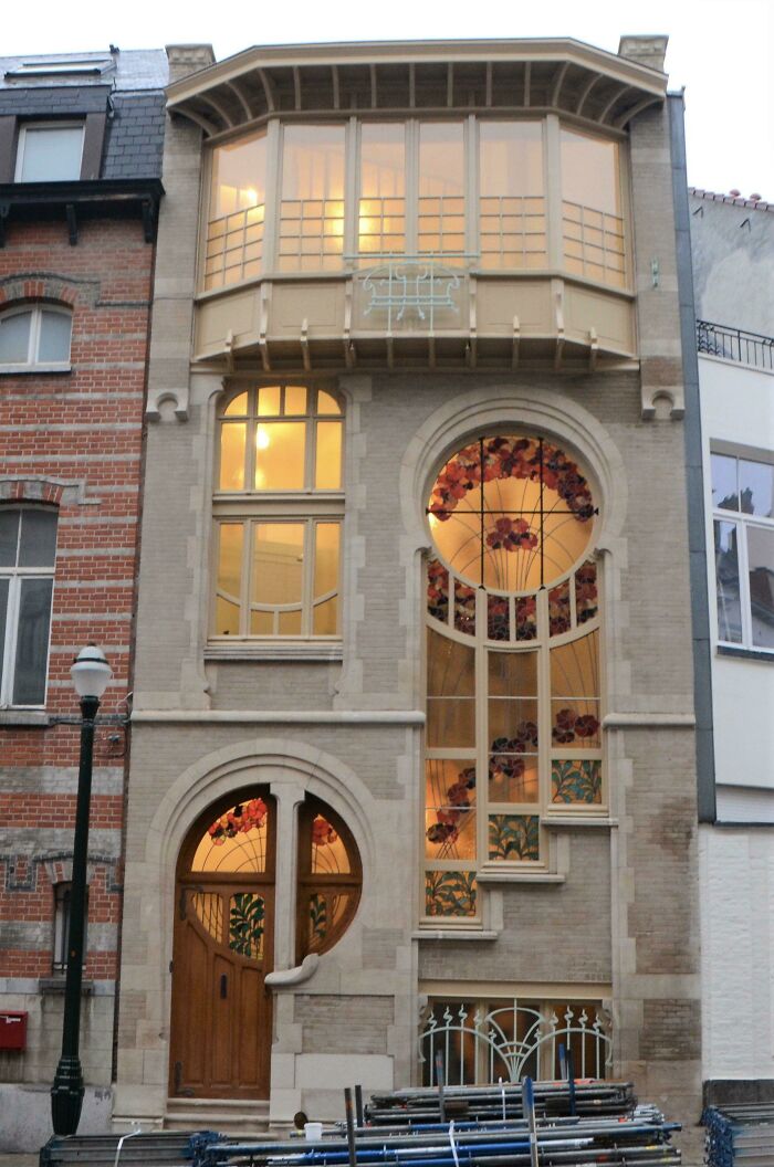 Este edificio en Bruselas, Bélgica