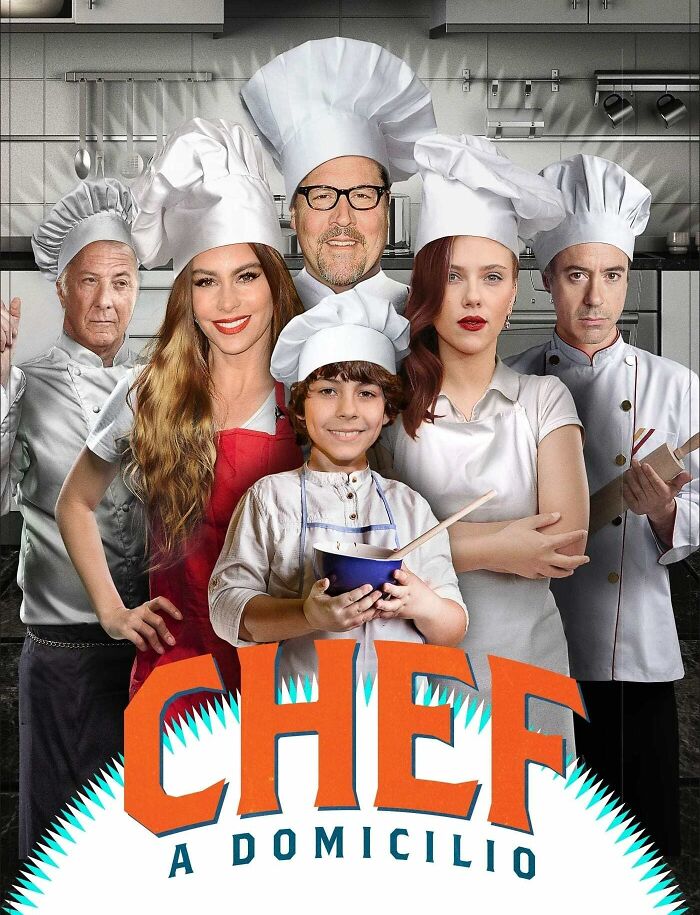 Spanish Poster For Chef Movie
