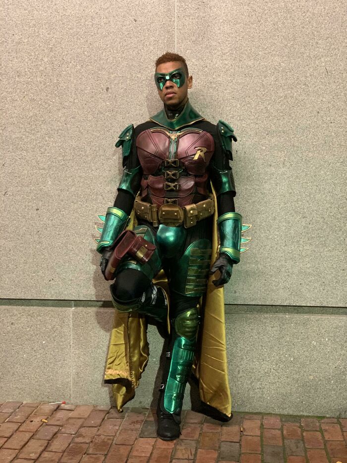 Person cosplaying Robbin