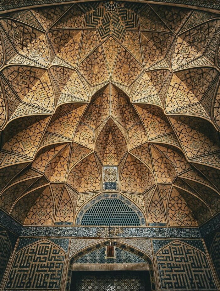 The Jameh Mosque Of Isfahan, Iran