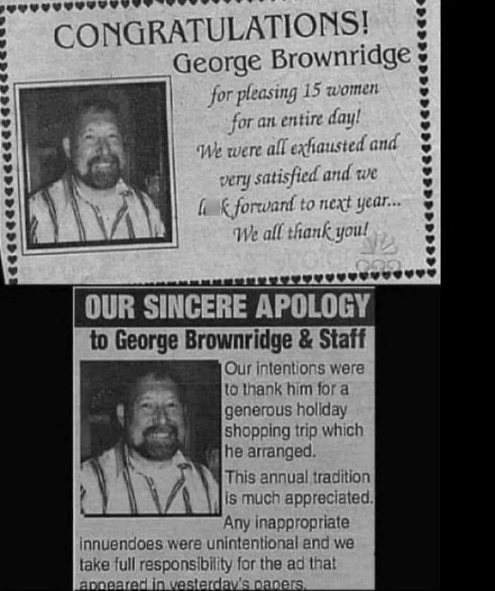 Good On You George!