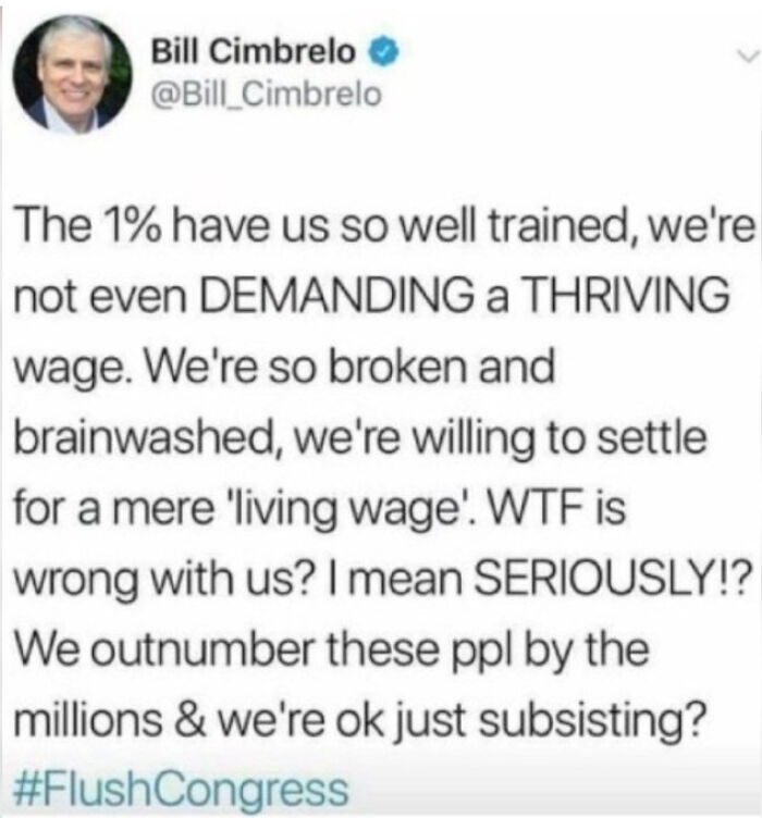 Maybe We Should All Start Demanding A "Thriving Wage" Until It Becomes A Thing
