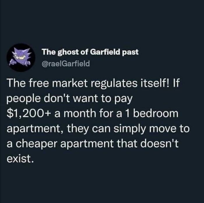 Trust The Free Market!!!