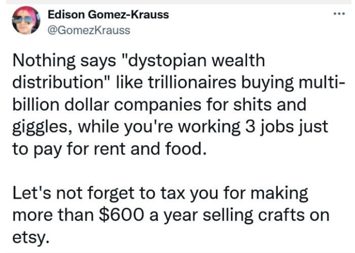 Capitalism Is Dystopian