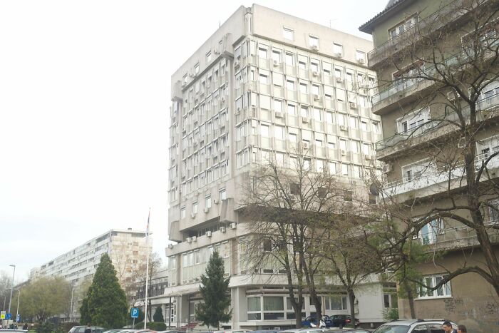 [oc] Building In New Belgrade, Serbia