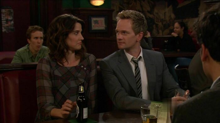 Scene from "How I Met Your Mother" movie