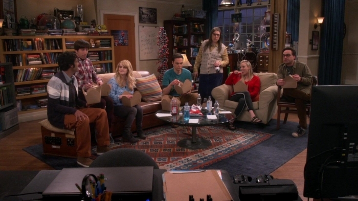 Scene from "The Big Bang Theory" movie