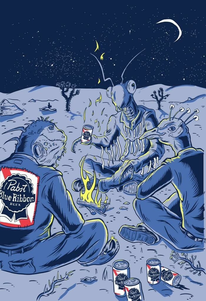 Check It Out. Submitted This To The Pabst Blue Ribbon Contest Guess They Didn’t Like It Too Much. All Good