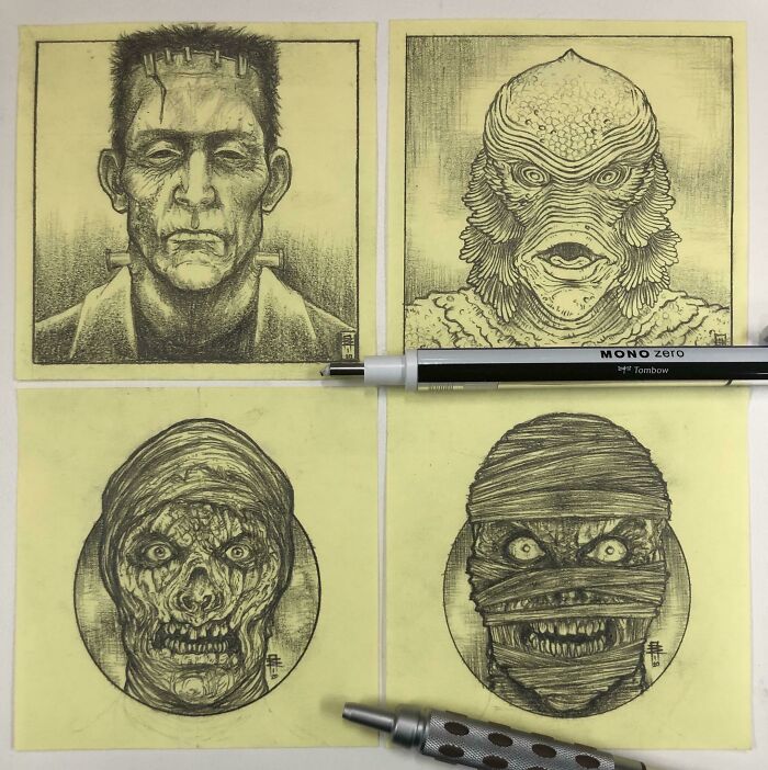 I Draw On Post-It Notes