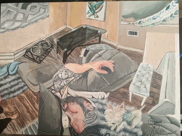 Painting While Fevered = Weird Results