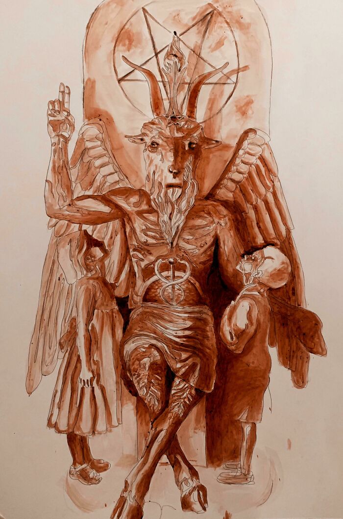 I Paint With My Own Blood!