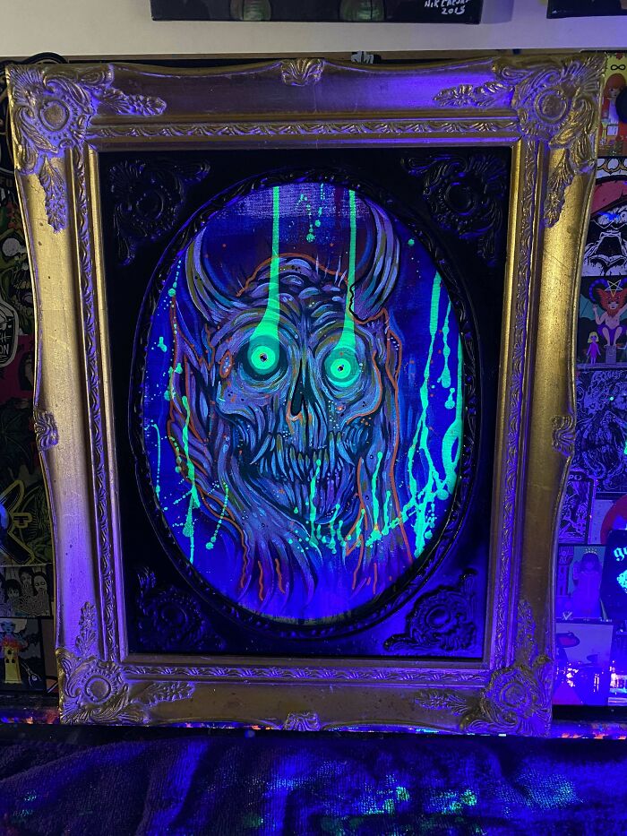 A Few New Blacklight Monsters I’ve Made Recently. Thanks For Looking!