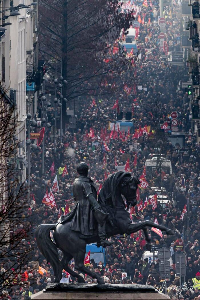 France Today, One Of The Biggest Demonstration