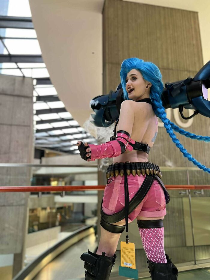Jinx Cosplay From League Of Legends