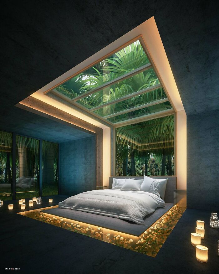 Bedroom Skylight Idea: Room Full Of Stars By Amin Moazzen