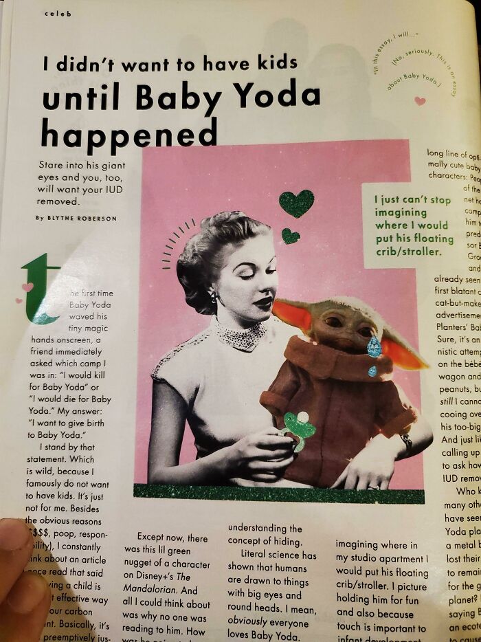 Sweet Baby Yoda!