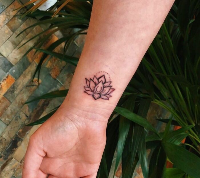 Lotus Wrist Piece
