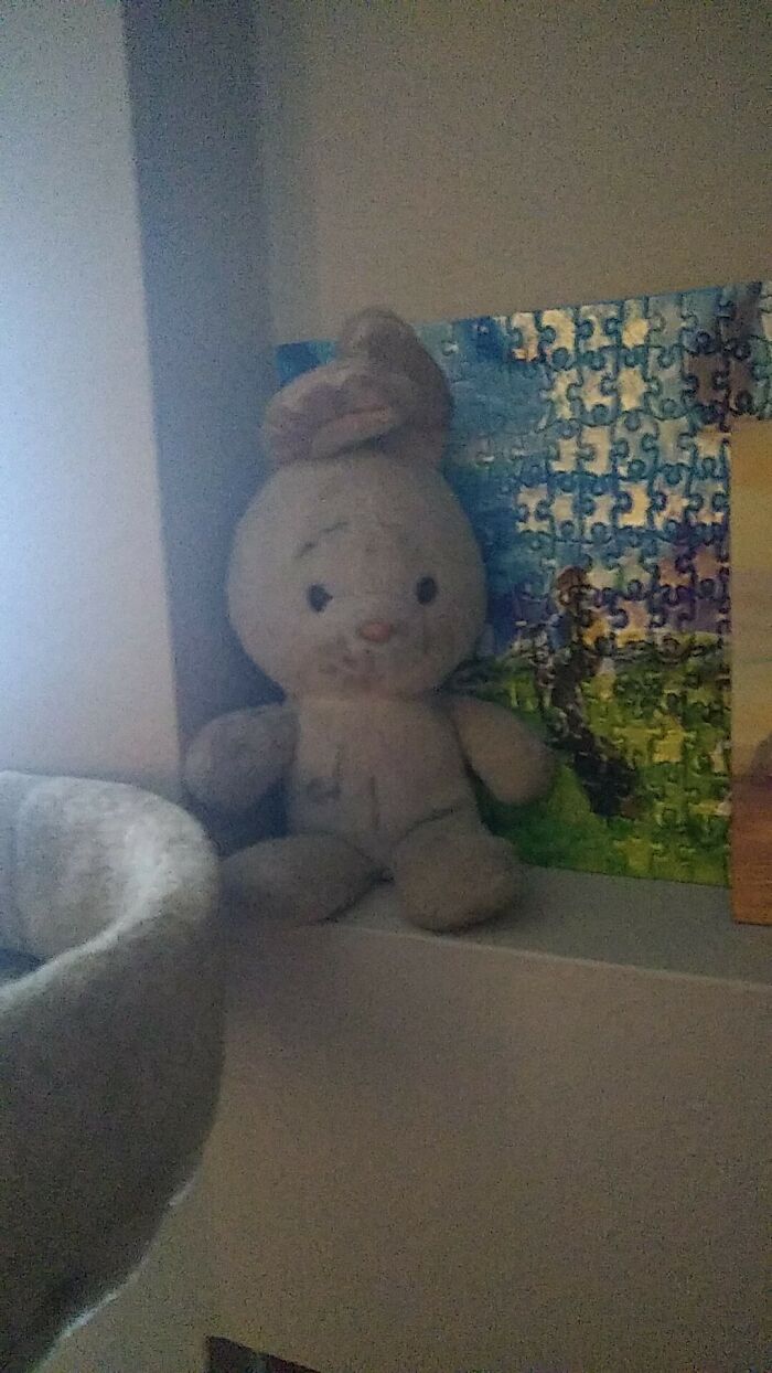 Hey Mom. I Don't Remember You. You Realized You Were In Too Deep, And I'd Be Better Off With Another Family. You Were So Strong To Make That Choice For Us. I Still Have Bunny, Though. Maybe You'll See This, And You'll Recognize Us. I Don't Get Sappy Often, But Sometimes I Wish I Had More Answers