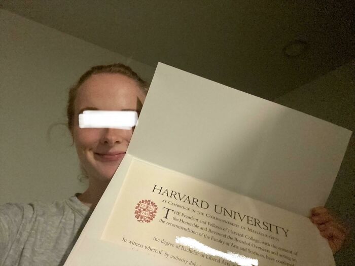 Hey Mom, I Earned My Bachelors Degree From Harvard. Wherever You Are, I Hope You Feel At Peace