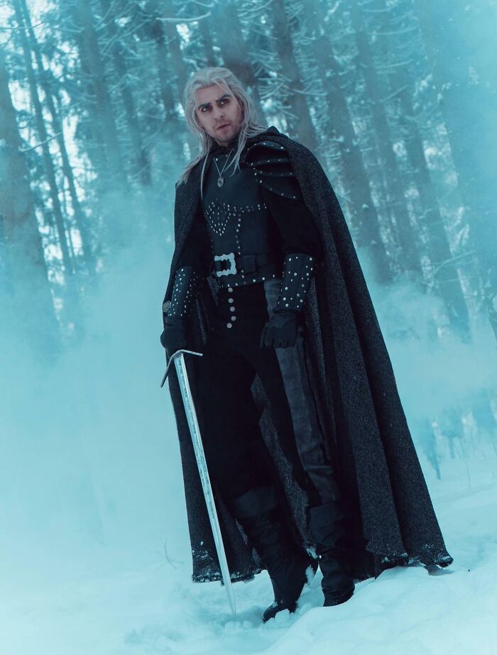 Geralt Cosplay From The Witcher