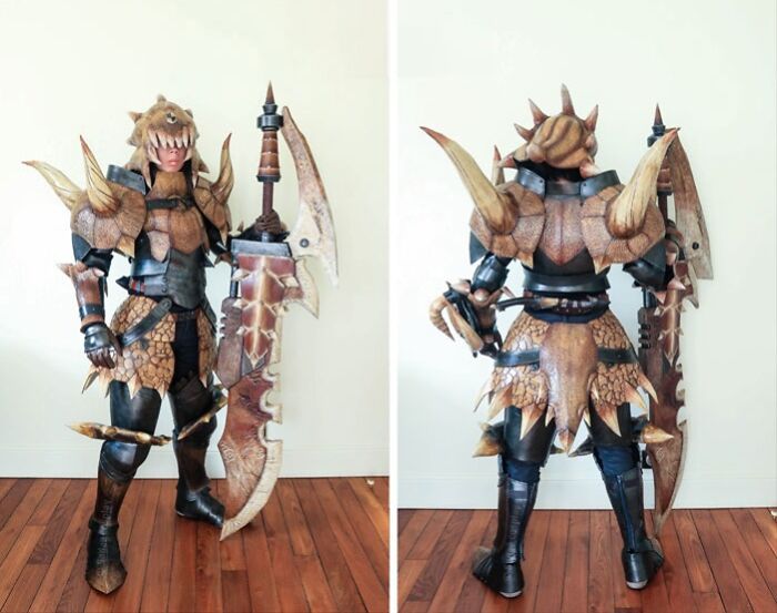 Diablos (Beta) Armor From Monster Hunter World