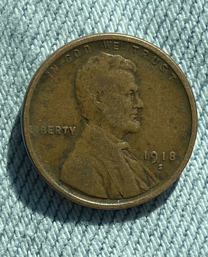 This Very Old Penny My Mom Got As Change Today