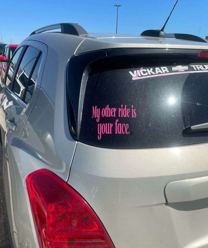 This Woman’s Bumper Sticker At Walmart, Had Me Laughing Into The Store