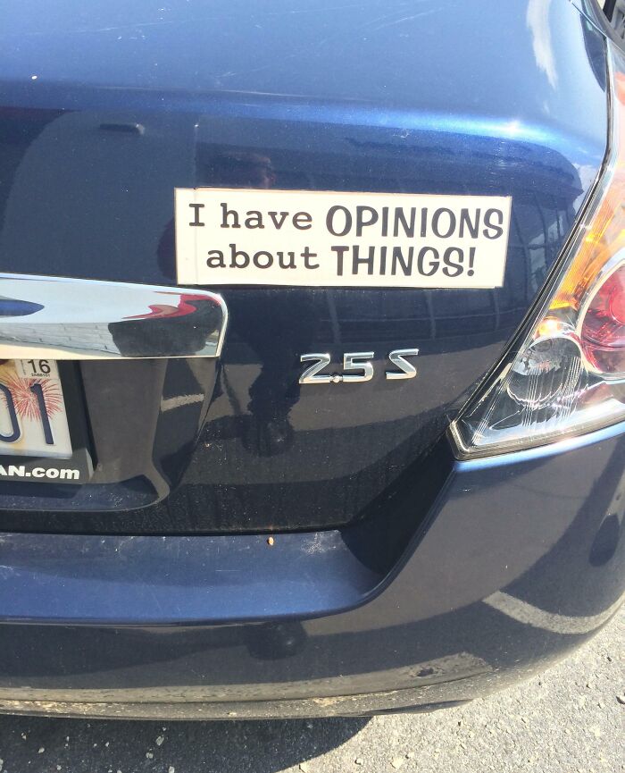 Some People's Bumper Stickers Cross The Line