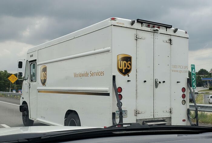 I Saw A White UPS Truck The Other Day