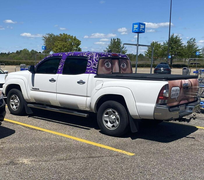 Saw This In A Parking Lot