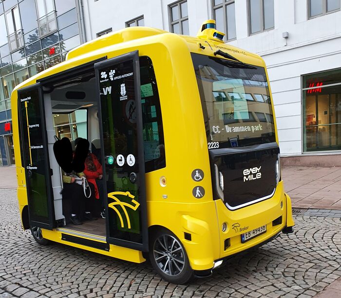 We Have A Self-Driving Bus In My City