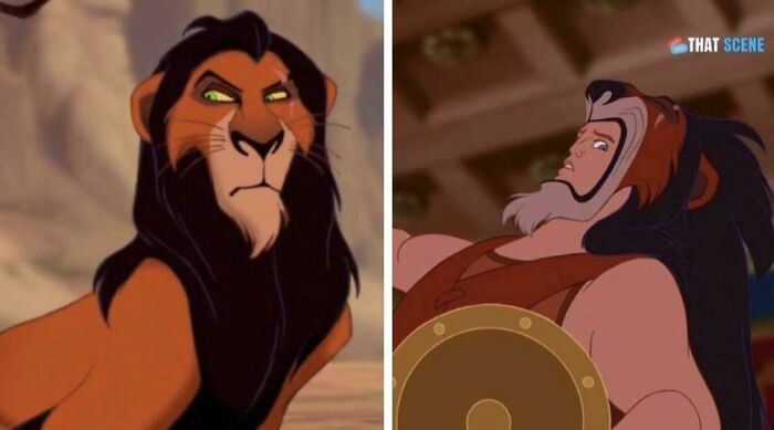Fun Fact: Scar Is Hercules Headpiece In Disney