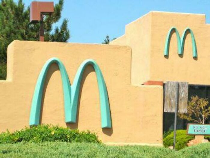 Fun Fact: There Is A Mcdonald’s That Can Be Found In Sadona, Arizona That Has Blue Arches Interesting Of The Usual Yellow Arches. The Reason For This Change Was To Fit The City's Decor As The Yellow Arches Wouldn’t