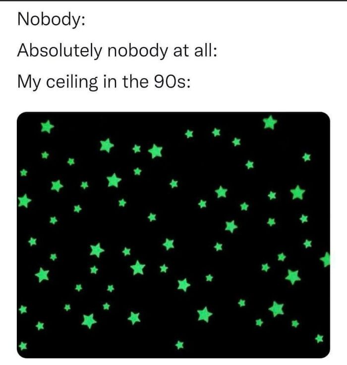 …and All Four Walls (Bonus Points If You Made Constellations)