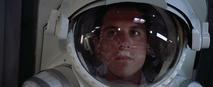 Gus wearing scafander