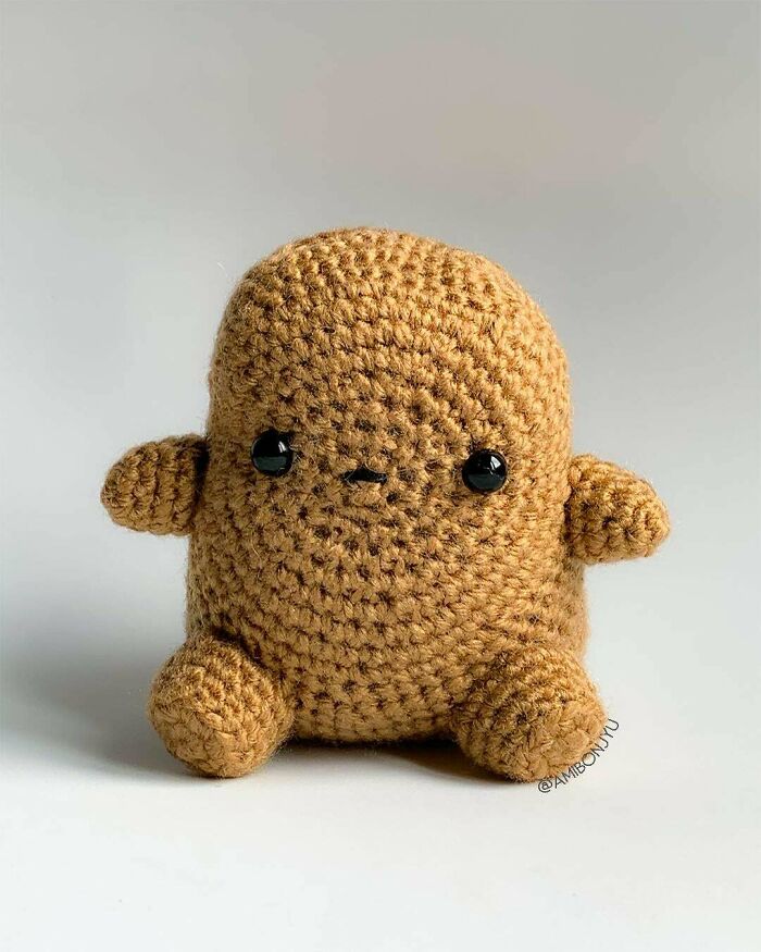I Experimented A Bit With How I Crocheted This Potato Buddy. Hope You All Like Him! 