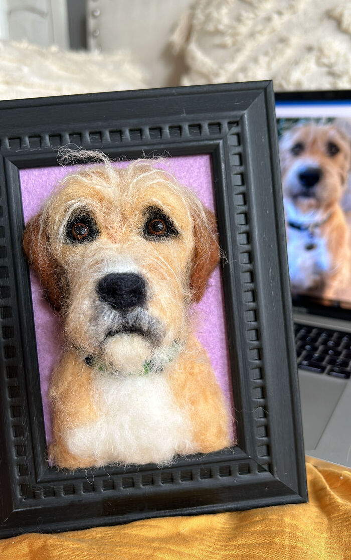 Artist Warms The Hearts Of Tutors With Felt Dolls Of Their Pets