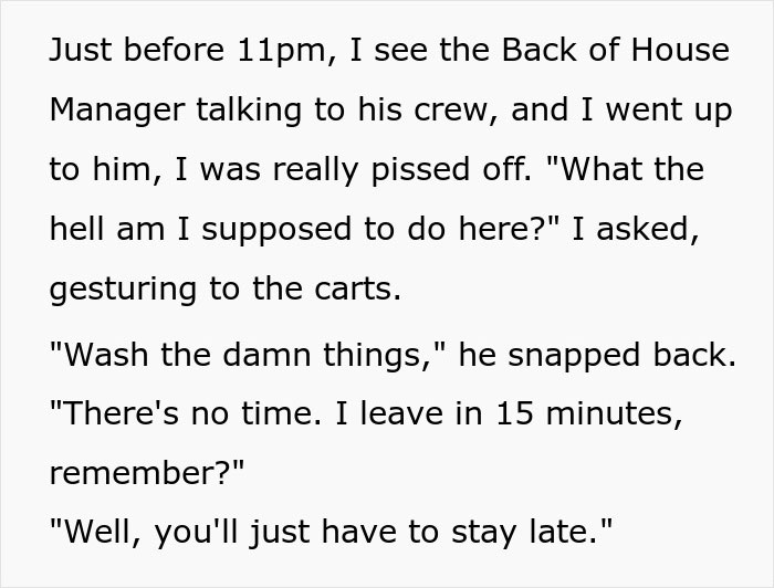 Manager Ignores His Part Of The Deal With Busboy, Regrets It When He Just Up And Leaves, Leaving The Place In Complete Pandemonium