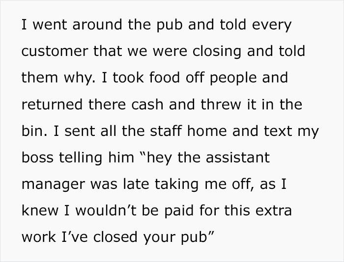 Boss Decides To Stop Paying His Employees, Regrets It After Everyone Quits And His Pub Shuts Down Boss Decides To Stop Paying His Employees, Regrets It After Everyone Quits And His Pub Shuts Down