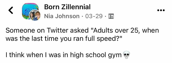 Y'all Were Running In Gym?