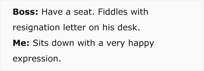 "10 Mins Of Awkward Silence": Boss Regrets Being Mean To Best Employee, Asks Them To Reconsider Their Resignation "10 Mins Of Awkward Silence": Boss Regrets Being Mean To Best Employee, Asks Them To Reconsider Their Resignation
