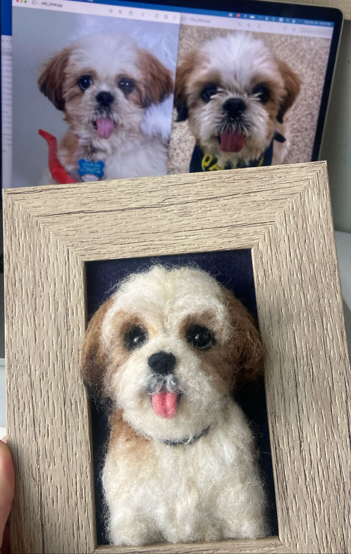 Artist Warms The Hearts Of Tutors With Felt Dolls Of Their Pets