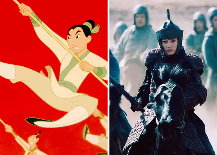 Wei Zhao As Mulan