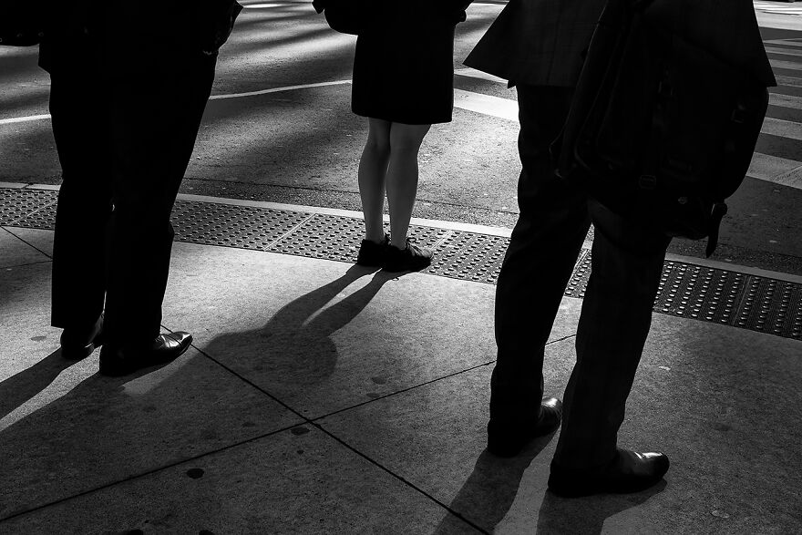 "Financial Shuffle" From The Series "Transitory Inhabitants" By Randall Romano