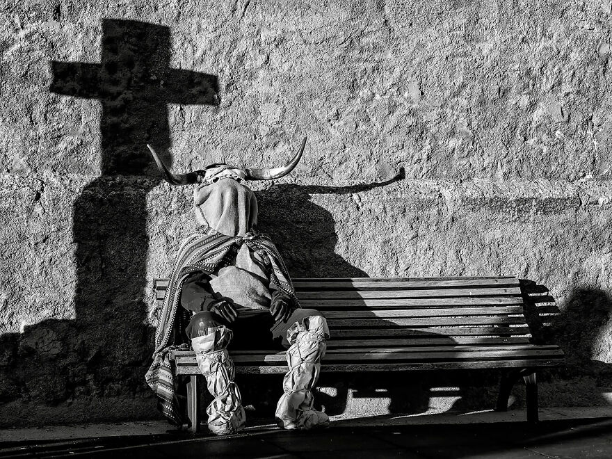 "Tora" From The Series "Las Toras, Winter Masquerade" By Miguel Ángel Cruz Sanchez