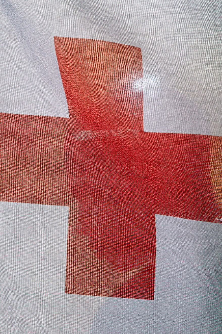 "The People Behind The Red Cross" From The Series "Linked By Shadows" By Jonathan Banks
